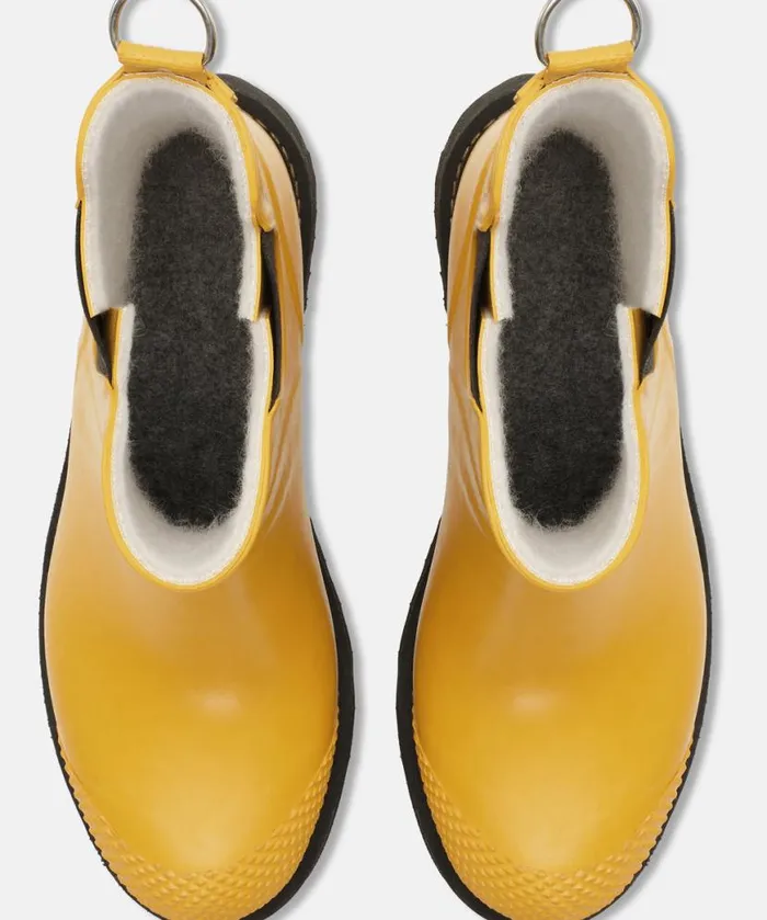 Women Rainboots Short Ilse Jacobsen Short Rubber Boots With High Heel 8211 Cyber Yellow Women Rainboots Short Ilse Jacobsen Short Rubber Boots With High Heel 8211 Cyber Yellow