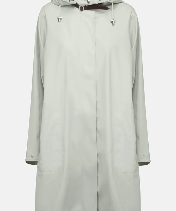Women Raincoats Ilse Jacobsen Raincoat 8211 Green Lily