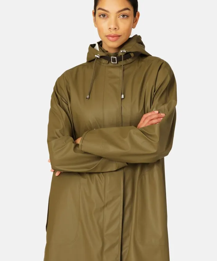 Women Raincoats Ilse Jacobsen Raincoat 8211 Lizard