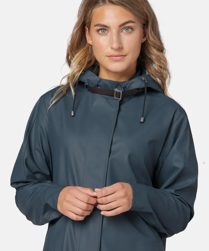 Women Raincoats Ilse Jacobsen Raincoat 8211 Orion Blue Women Raincoats Ilse Jacobsen Raincoat 8211 Orion Blue