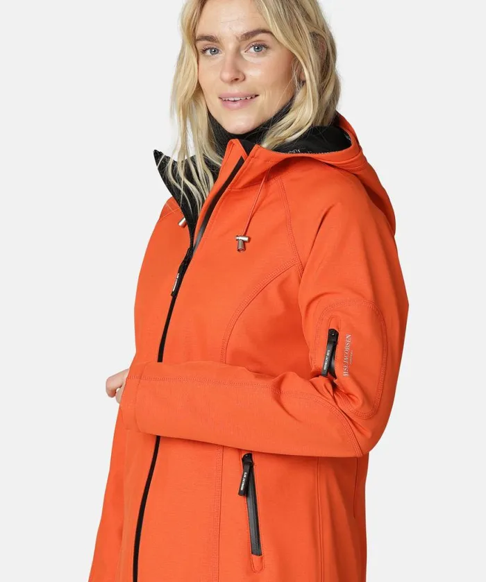 Women Raincoats Ilse Jacobsen Raincoat 8211 Warm Orange Women Raincoats Ilse Jacobsen Raincoat 8211 Warm Orange