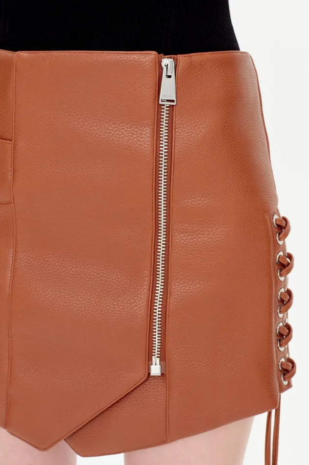 Women Rider Skirt Chestnut Jonathan Simkhai Pants and Bottoms