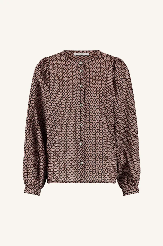 Women Rikki Loops Blouse Loops Print Bybar Blouses