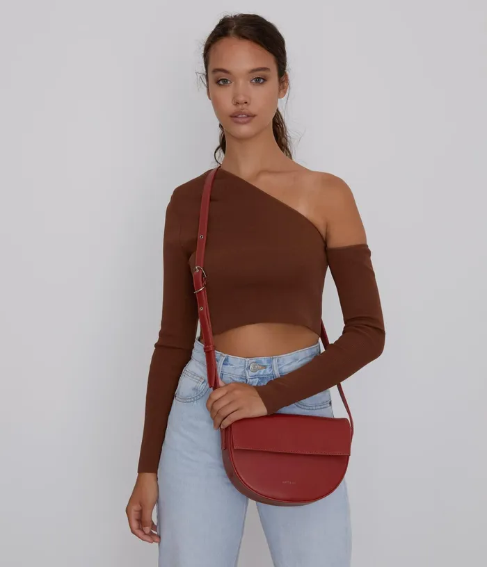 Women Rith Vegan Saddle Bag 8211 Vintage Barn Matt and Nat Crossbody