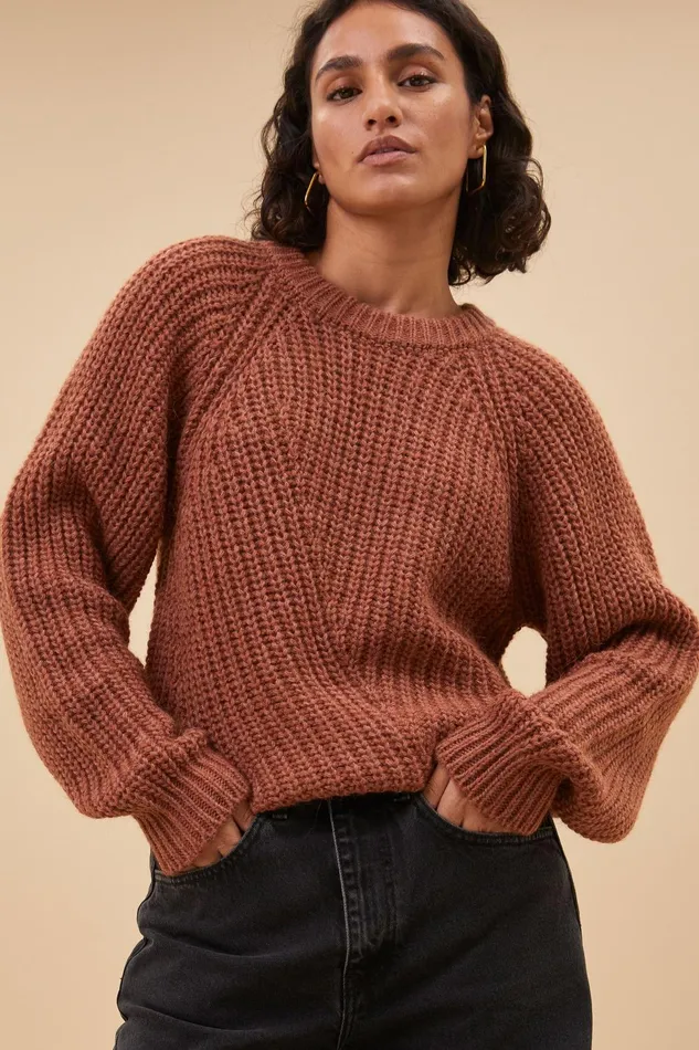Women Ro Pullover Copper Bybar Pullovers