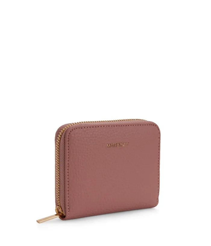 Women Rue Small Vegan Zip Wallet 8211 Purity Rose Matt and Nat Wallets