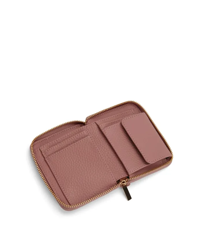 Women Rue Small Vegan Zip Wallet 8211 Purity Rose Matt and Nat Wallets