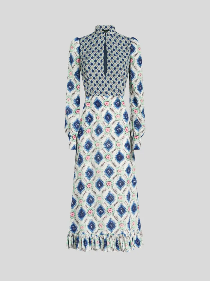 Women Sabl Dress With Geometric Print Etro Dresses