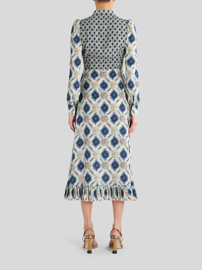 Women Sabl Dress With Geometric Print Etro Dresses
