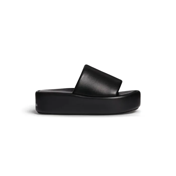 Women Sandals and Mules Balenciaga Rise Sandale In Black