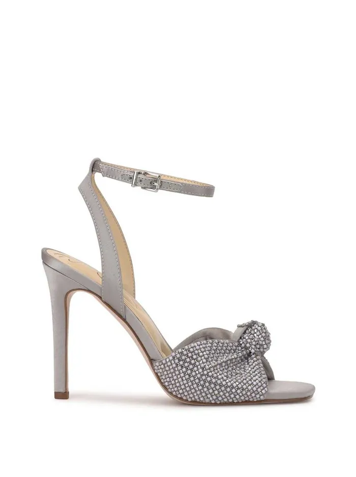 Women Sandals Jessica Simpson Ohela High Heel In Pewter