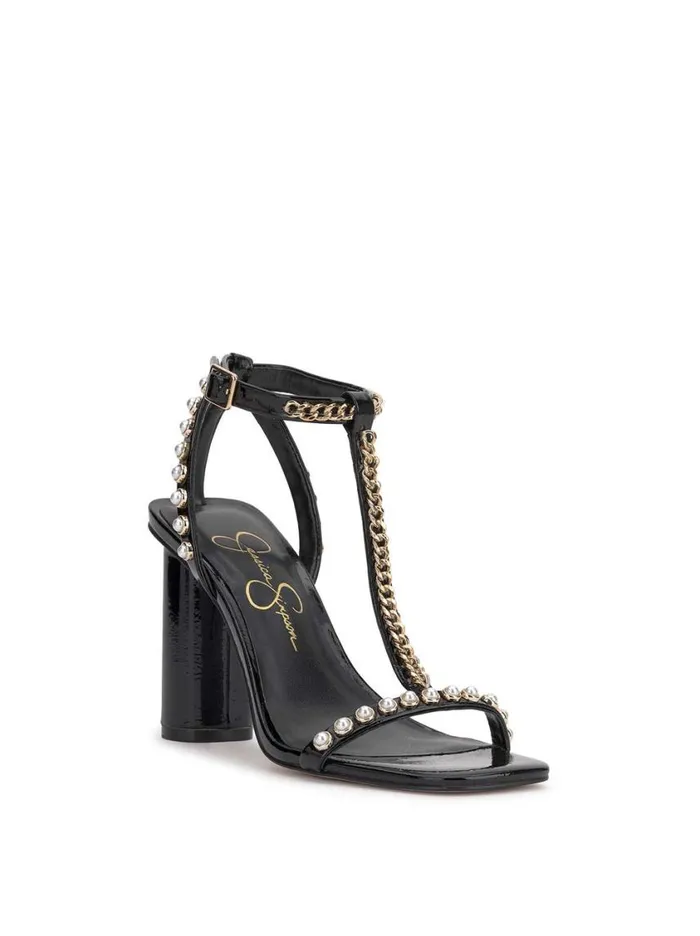 Women Sandals Jessica Simpson Siven High Heel Sandal In Black