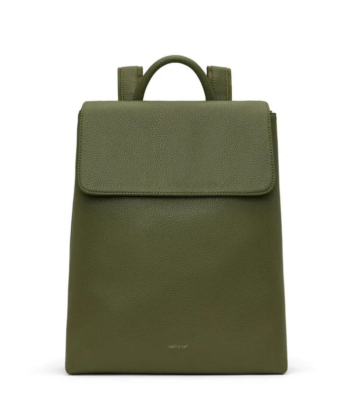 Women Sevan Vegan Backpack 8211 Purity Meadow Matt and Nat Backpacks