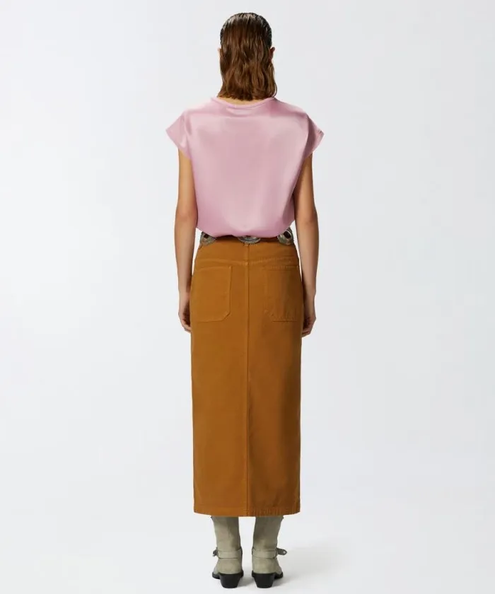 Women Shirts And Blouses Pinko Satin And Georgette Tshirt Blouse Pinkpolignac Women Shirts And Blouses Pinko Satin And Georgette Tshirt Blouse Pinkpolignac