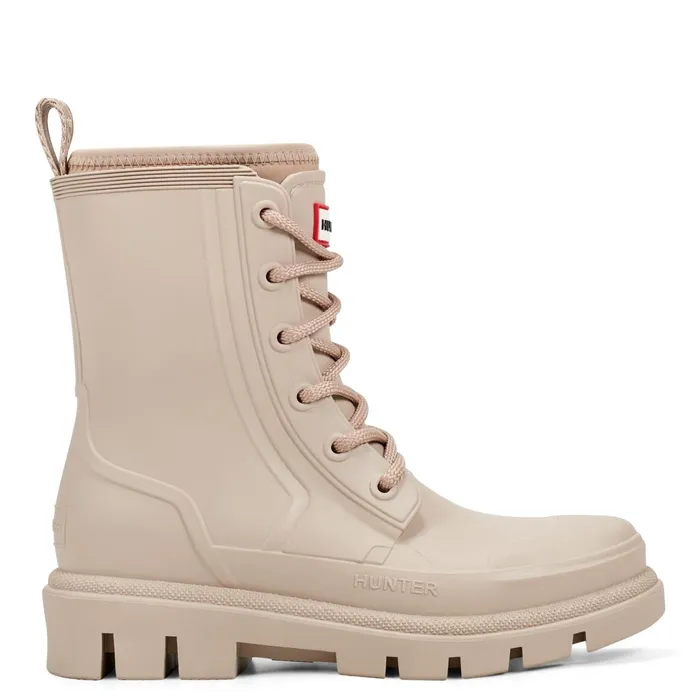 Women Short and Ankle Boots Hunter Boots Diana Waterproof LaceUp Rain Boots Medium Natural Women Short and Ankle Boots Hunter Boots Diana Waterproof LaceUp Rain Boots Medium Natural