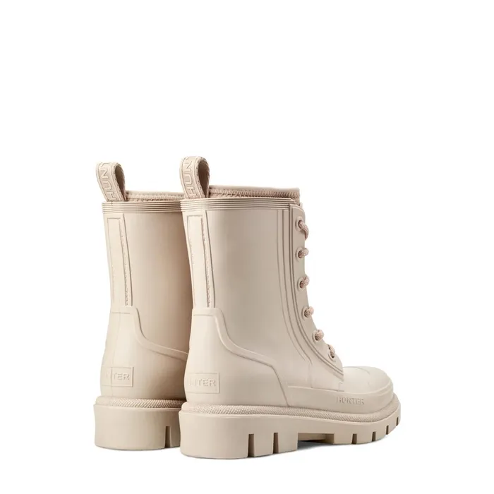 Women Short and Ankle Boots Hunter Boots Diana Waterproof LaceUp Rain Boots Medium Natural Women Short and Ankle Boots Hunter Boots Diana Waterproof LaceUp Rain Boots Medium Natural