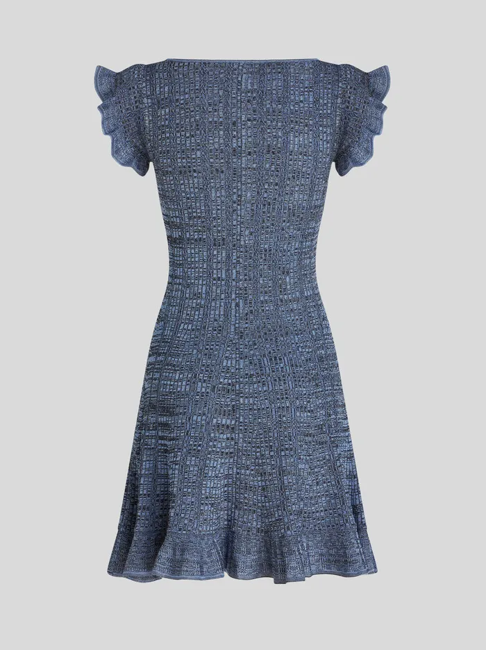 Women Short Knitted Dress Etro Dresses