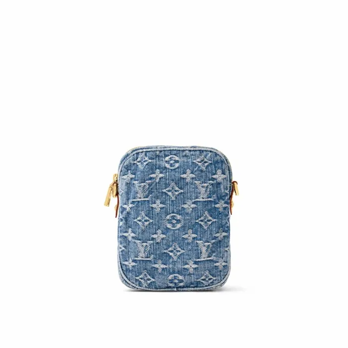Women Shoulder and Totes Louis Vuitton Louis Vuitton M82948 Fairfax Pochette Denim Blue 8211 Louis Vuitton Handbag Store