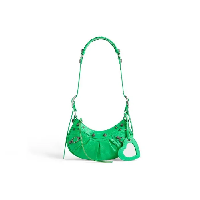 Women Shoulder Bags Balenciaga Le Cagole Xs Shoulder Bag In Green