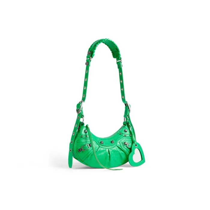Women Shoulder Bags Balenciaga Le Cagole Xs Shoulder Bag In Green