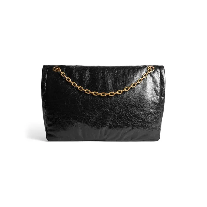 Women Shoulder Bags Balenciaga Monaco Large Chain Bag In Black