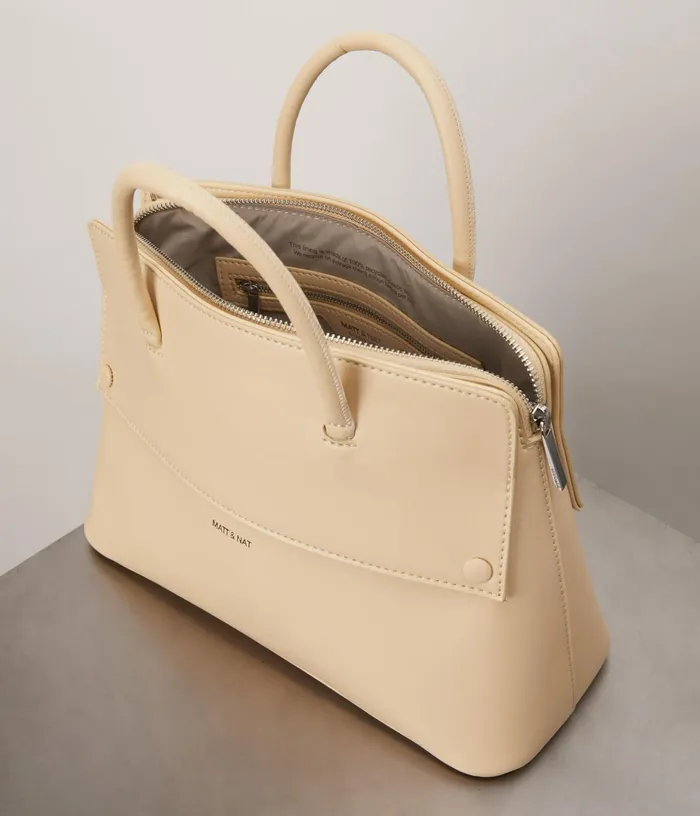 Women Silva Vegan Satchel 8211 Appleskin Organic Matt and Nat Satchels