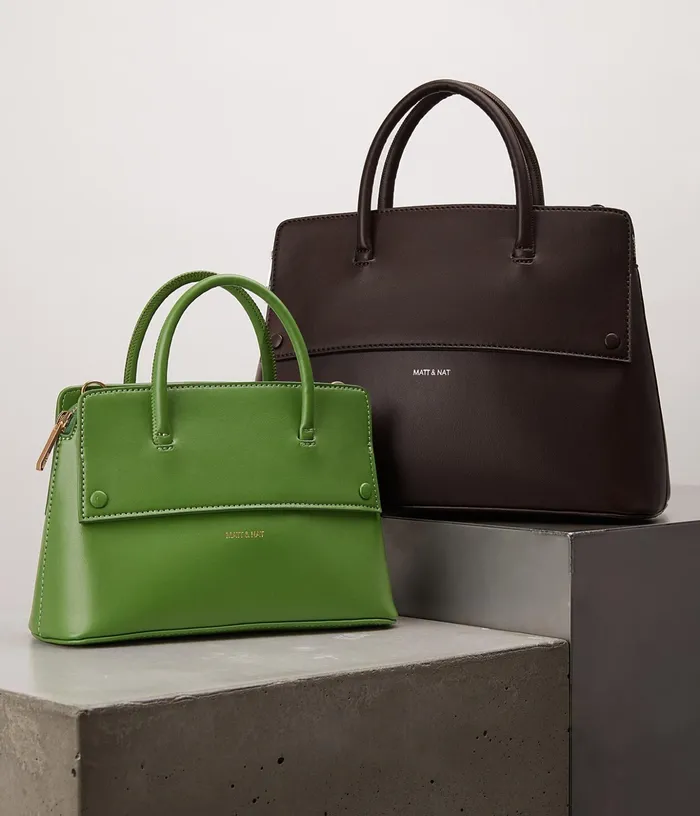 Women Silva Vegan Satchel 8211 Appleskin Organic Matt and Nat Satchels