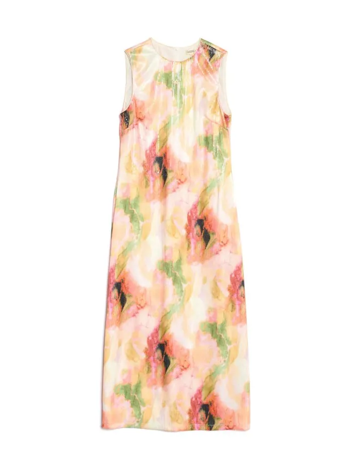 Women Sister Jane Dresses Ghospell Salma Sequin Midi Dress Sequin Aquarelle