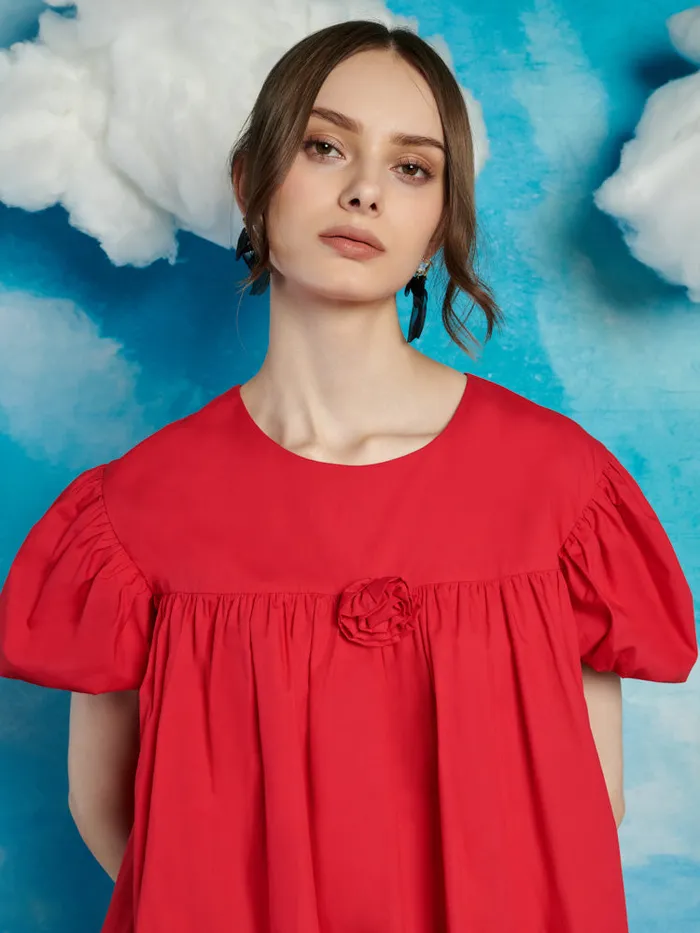 Women Sister Jane Tops Gibson Rose Top Carmin Red