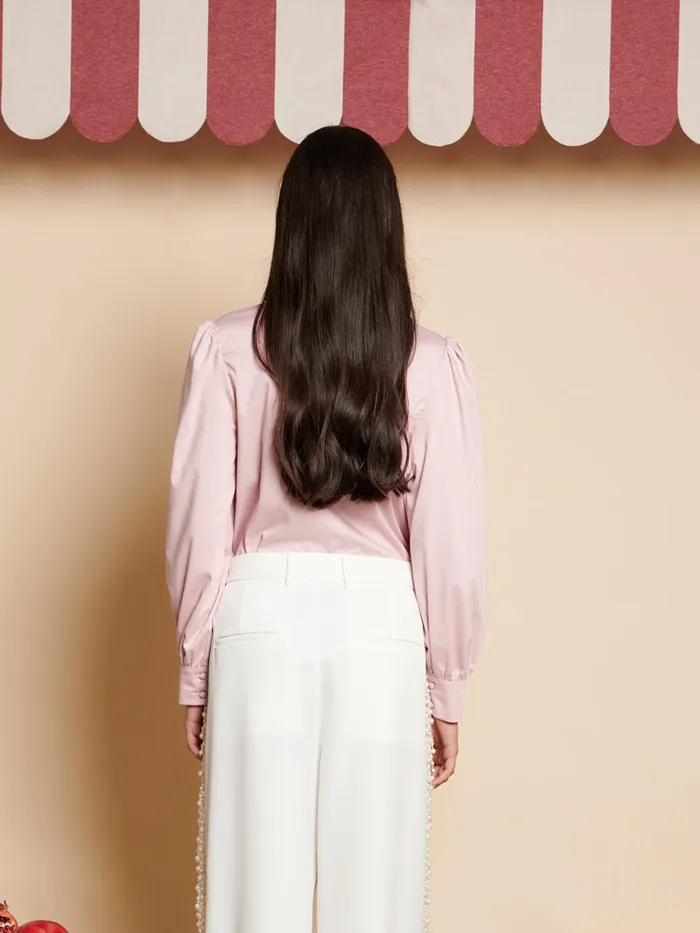 Women Sister Jane Tops Nectar Lace Blouse Pale Pink