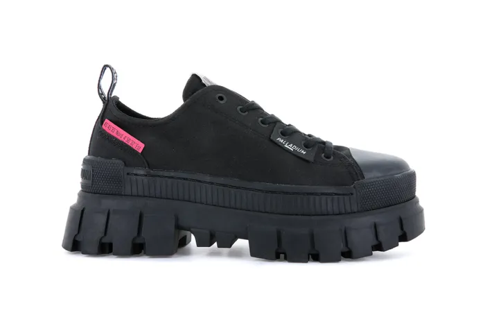 Women Sneakers PALLADIUM REVOLT LO TX Blackblack