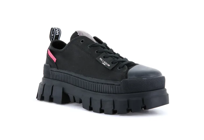 Women Sneakers PALLADIUM REVOLT LO TX Blackblack Women Sneakers PALLADIUM REVOLT LO TX Blackblack