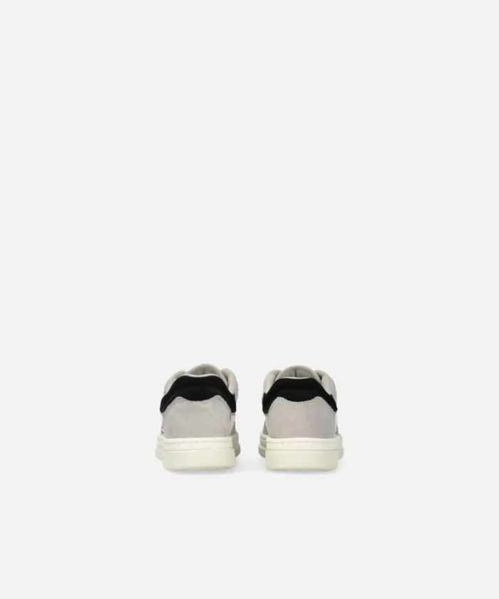 Women Sneakers Pinko Flat Leather Sneakers With Contrasting Logo Sandblackgrey Women Sneakers Pinko Flat Leather Sneakers With Contrasting Logo Sandblackgrey