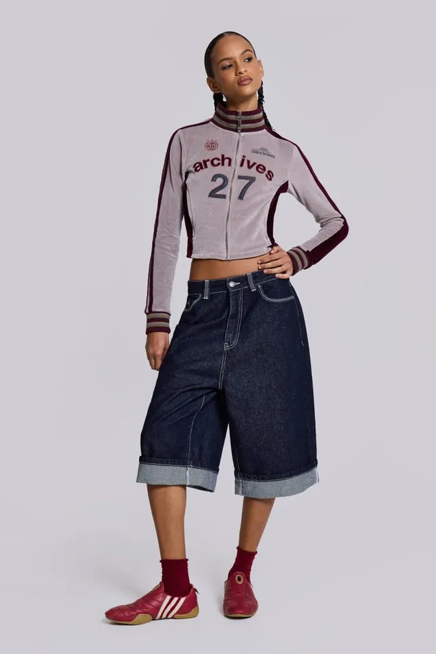 Women Sonic JL Indigo Jorts Jaded London Jeans