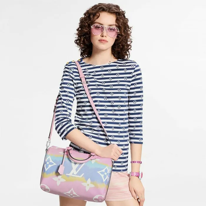 Women Speedy Bag Louis Vuitton Louis Vuitton M45123 Lv Escale Speedy Bandoulire 30 8211 Louis Vuitton Handbag Store