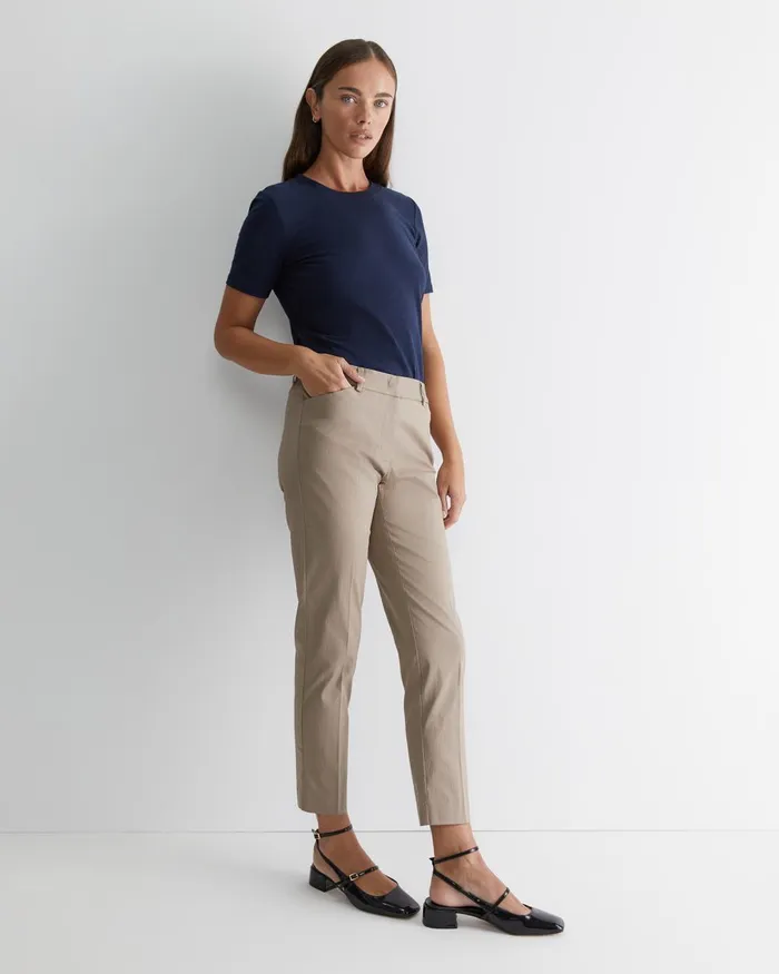 Women Sportscraft Pants Evie Capri Pant Cappuccino