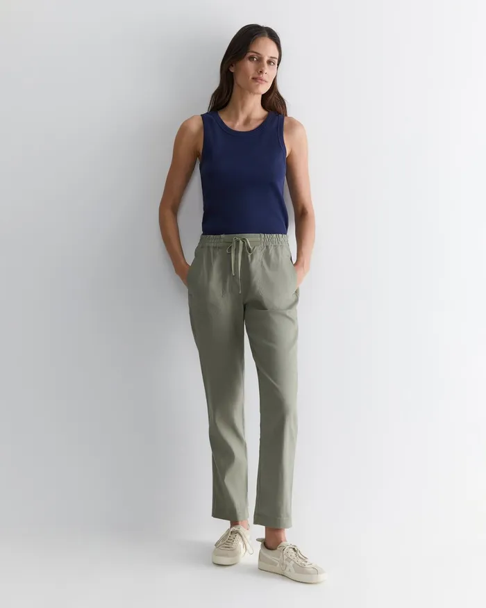 Women Sportscraft Pants Rosa Linen Pant Khaki