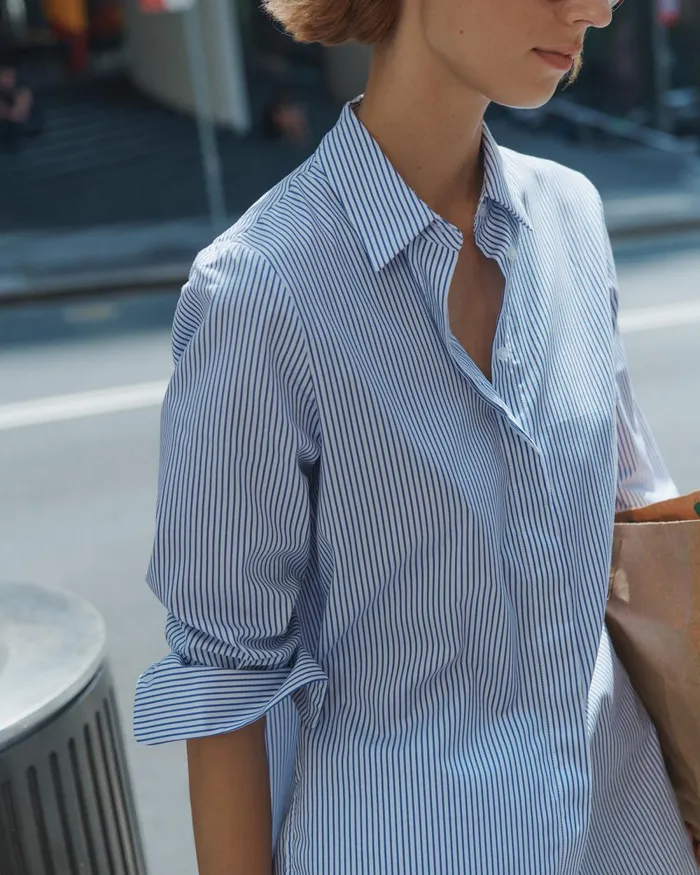 Women Sportscraft Shirts Priscilla Stripe Shirt Whiteblue
