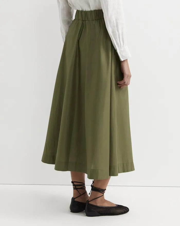 Women Sportscraft Skirts Elina Cotton Maxi Skirt Khaki