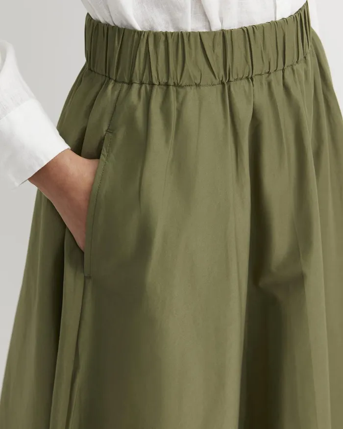 Women Sportscraft Skirts Elina Cotton Maxi Skirt Khaki