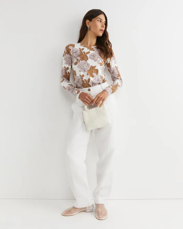 Women Sportscraft Tops and Tees Miranda Magic Long Sleeve Tee Tan