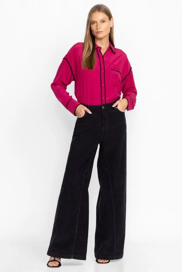 Women Suki Wide Leg Jean Black Johnny Was Bottoms Women Suki Wide Leg Jean Black Johnny Was Bottoms