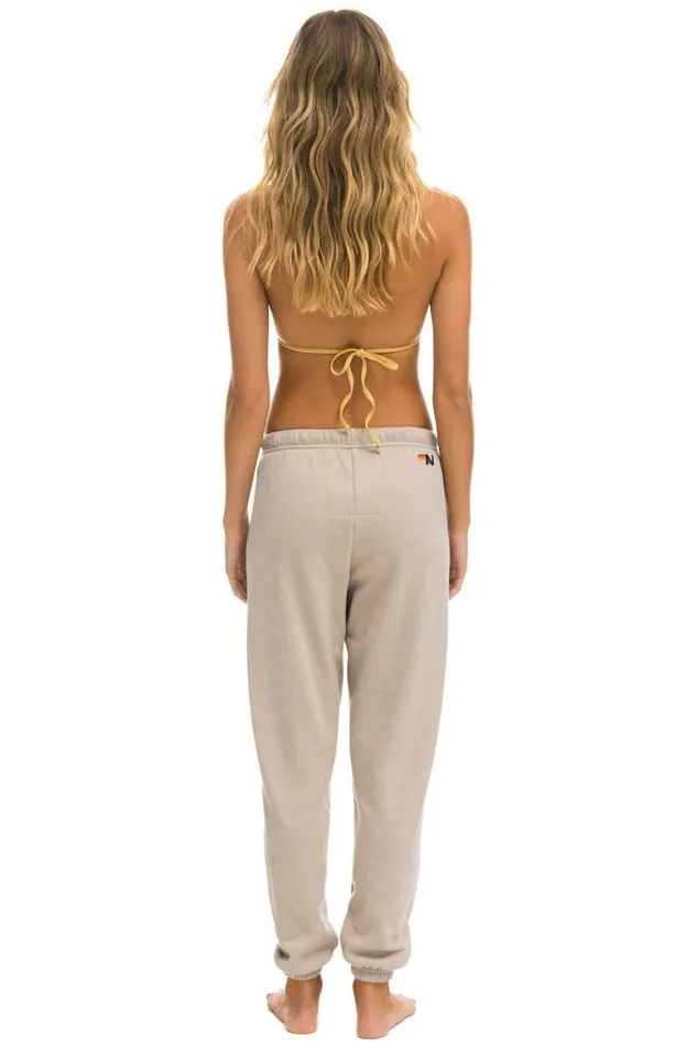 Women Sweatpants Aviator Nation Sweatpants 8211 Sand