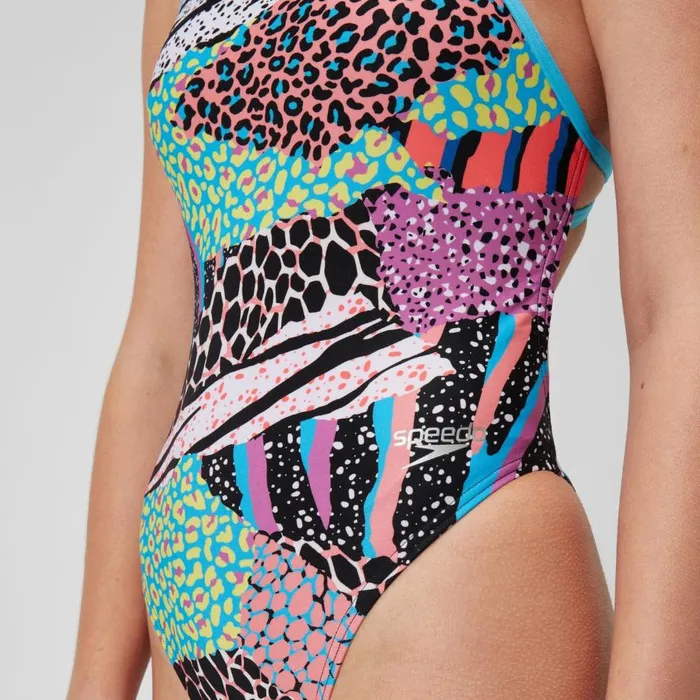 Women Swimming Costumes Speedo Women039s Club Training Allover Digital Tie Back Swimsuit BlackGreen Women Swimming Costumes Speedo Women039s Club Training Allover Digital Tie Back Swimsuit BlackGreen
