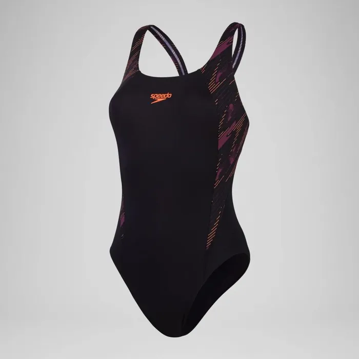 Women Swimming Costumes Speedo Women039s HyperBoom Splice Muscleback Swimsuit BlackPurple Women Swimming Costumes Speedo Women039s HyperBoom Splice Muscleback Swimsuit BlackPurple