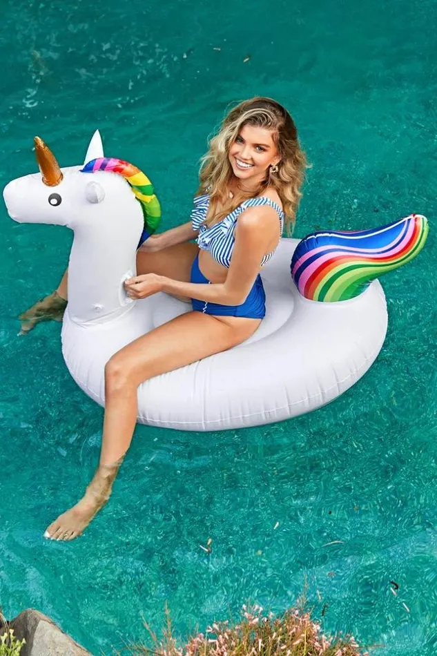 Women Swimming Rings Cupshe Prism Unicorn Swimming Ring Float Raft Seat White Women Swimming Rings Cupshe Prism Unicorn Swimming Ring Float Raft Seat White