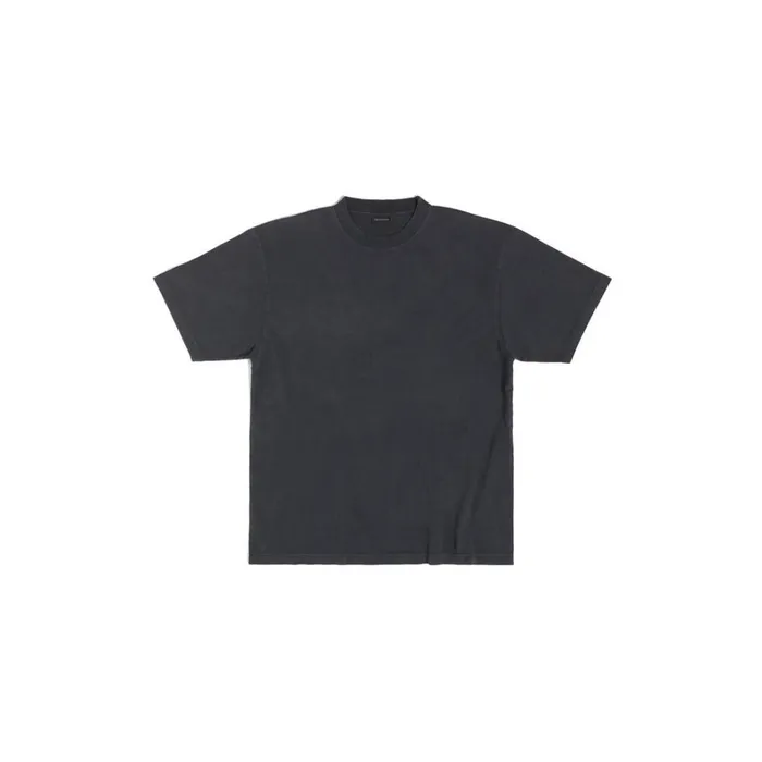 Women Tshirts Balenciaga Balenciaga Back Tshirt Large Fit In Black