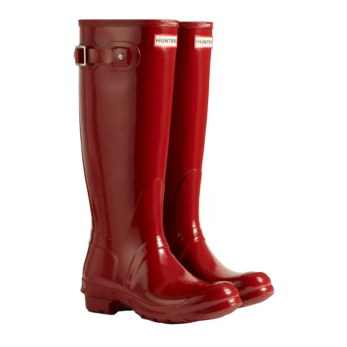 Women Tall Boots Hunter Boots Original Tall Gloss Rain Boots 8211 Hunter Boots Military Red Women Tall Boots Hunter Boots Original Tall Gloss Rain Boots 8211 Hunter Boots Military Red