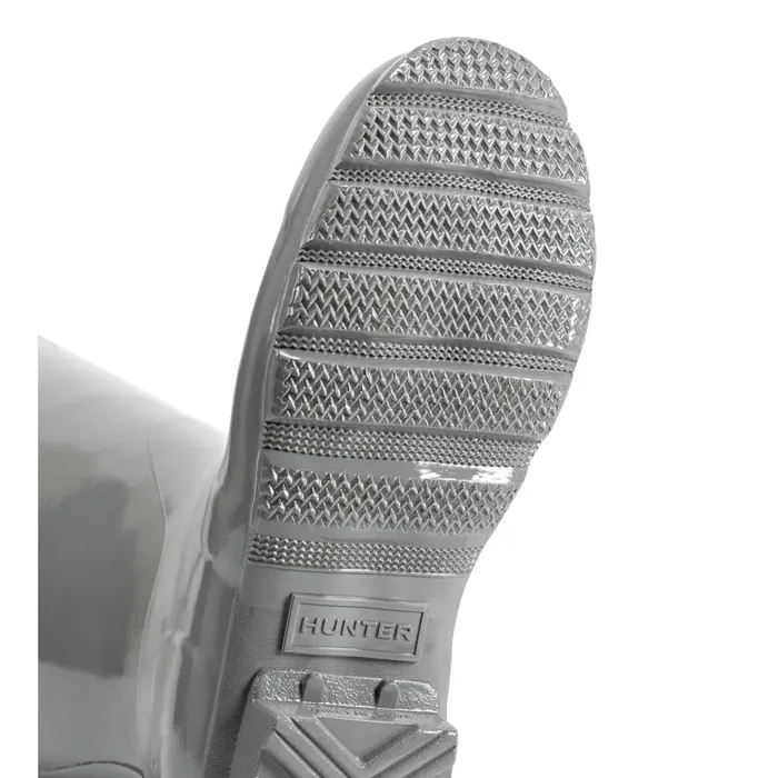Women Tall Boots Hunter Boots Original Tall Gloss Rain Boots Medium Gray Women Tall Boots Hunter Boots Original Tall Gloss Rain Boots Medium Gray