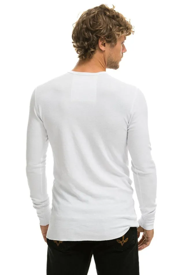 Women Tees Aviator Nation Aspen Thermal 8211 White